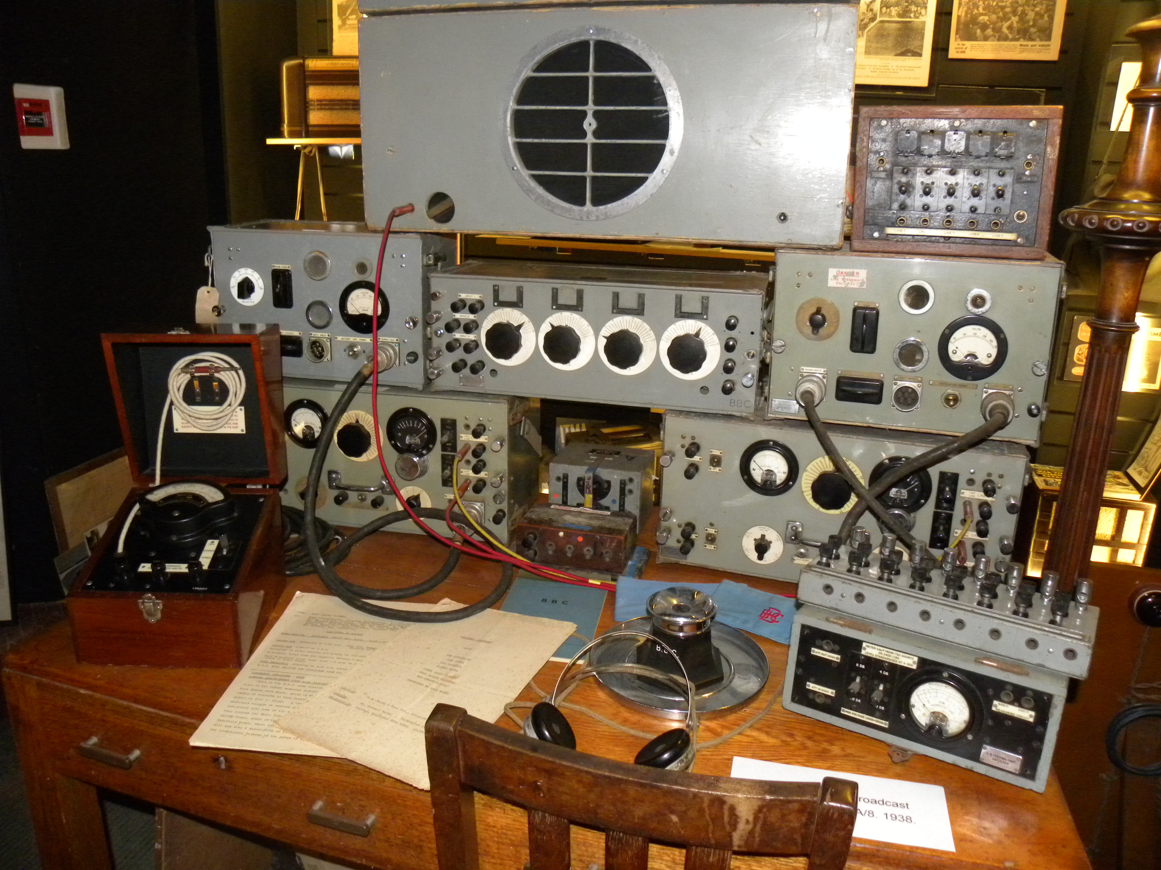 BBC Outside Broadcast Equipment 1938